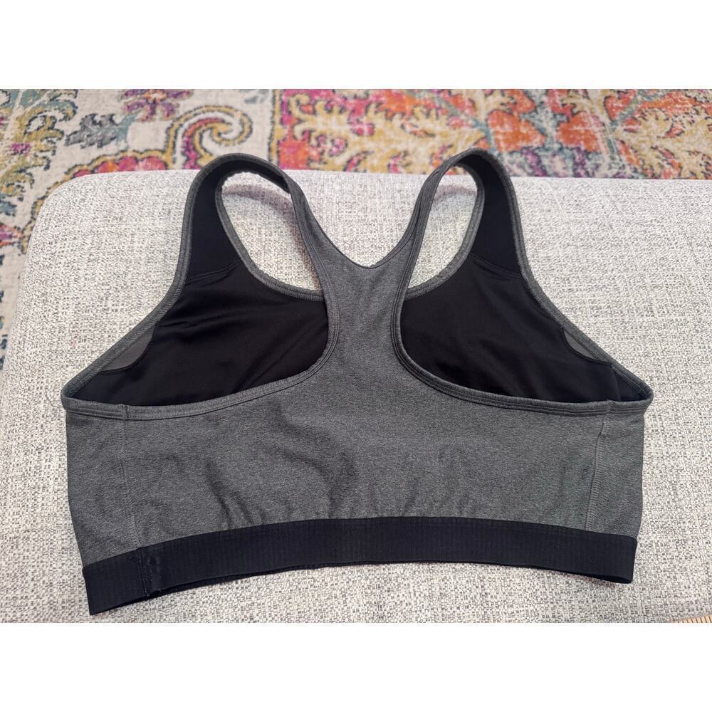 Avia Women's Medium Support Grey Racerback Sports Bra Plus Size XXL/20 - Picture 6 of 7